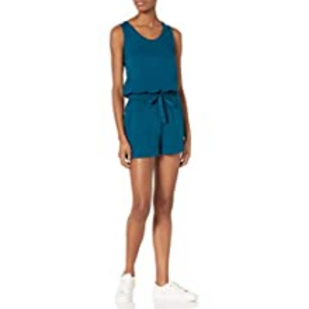 Daily Ritual Women's Supersoft Terry Relaxed-Fit Sleeveless Scoopneck Jumpsuit
